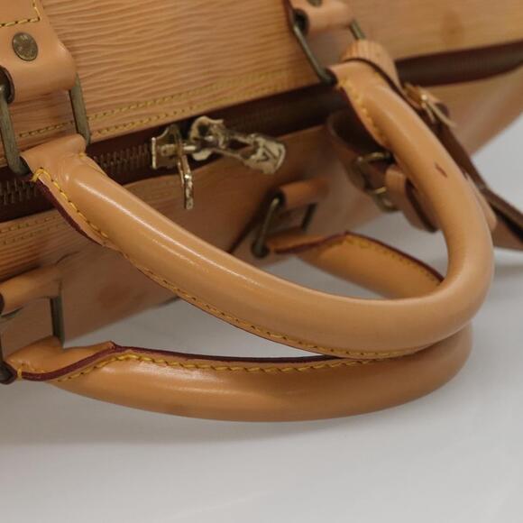 LOUIS VUITTON Epi Keepall 50 Boston Bag Beige M42941 - Picture 7 of 16